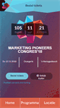 Mobile Screenshot of marketingpioneers.nl