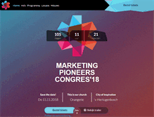 Tablet Screenshot of marketingpioneers.nl